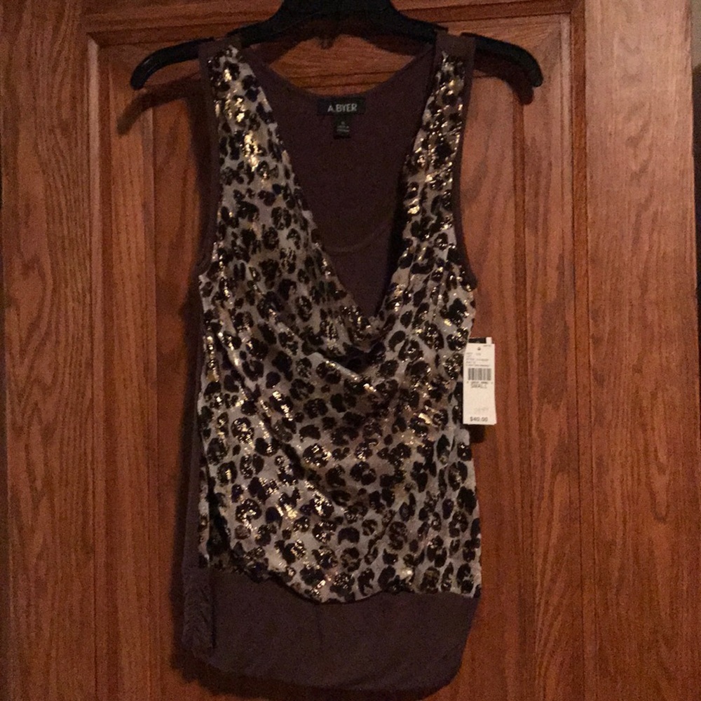 Swoop neck tank